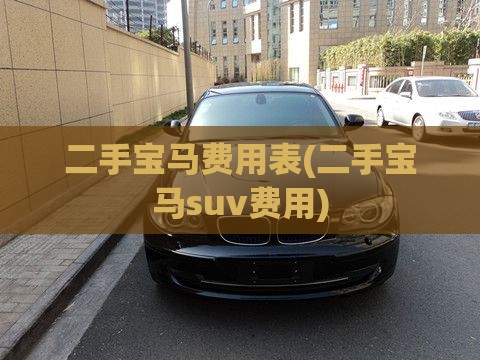 二手宝马费用表(二手宝马suv费用)