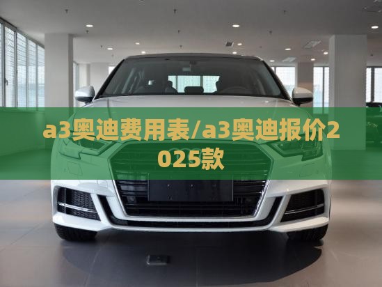 a3奥迪费用表/a3奥迪报价2025款