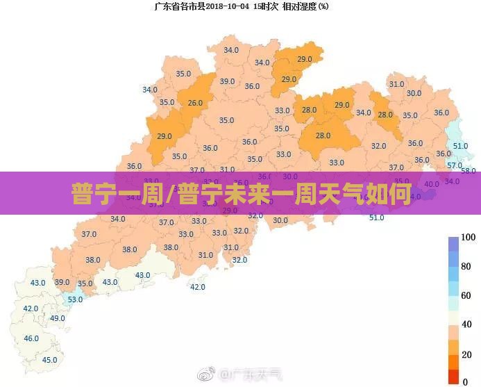 普宁一周/普宁未来一周天气如何